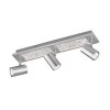 Wofi BALI Deckenleuchte LED Nickel-Matt, 3-flammig