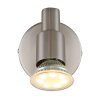 Globo Kinley Deckenleuchte Chrom, Nickel-Matt, 1-flammig