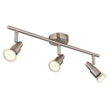 Globo Kinley Deckenleuchte Chrom, Nickel-Matt, 3-flammig
