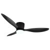 Globo Armando Deckenventilator LED Schwarz, 1-flammig, Fernbedienung