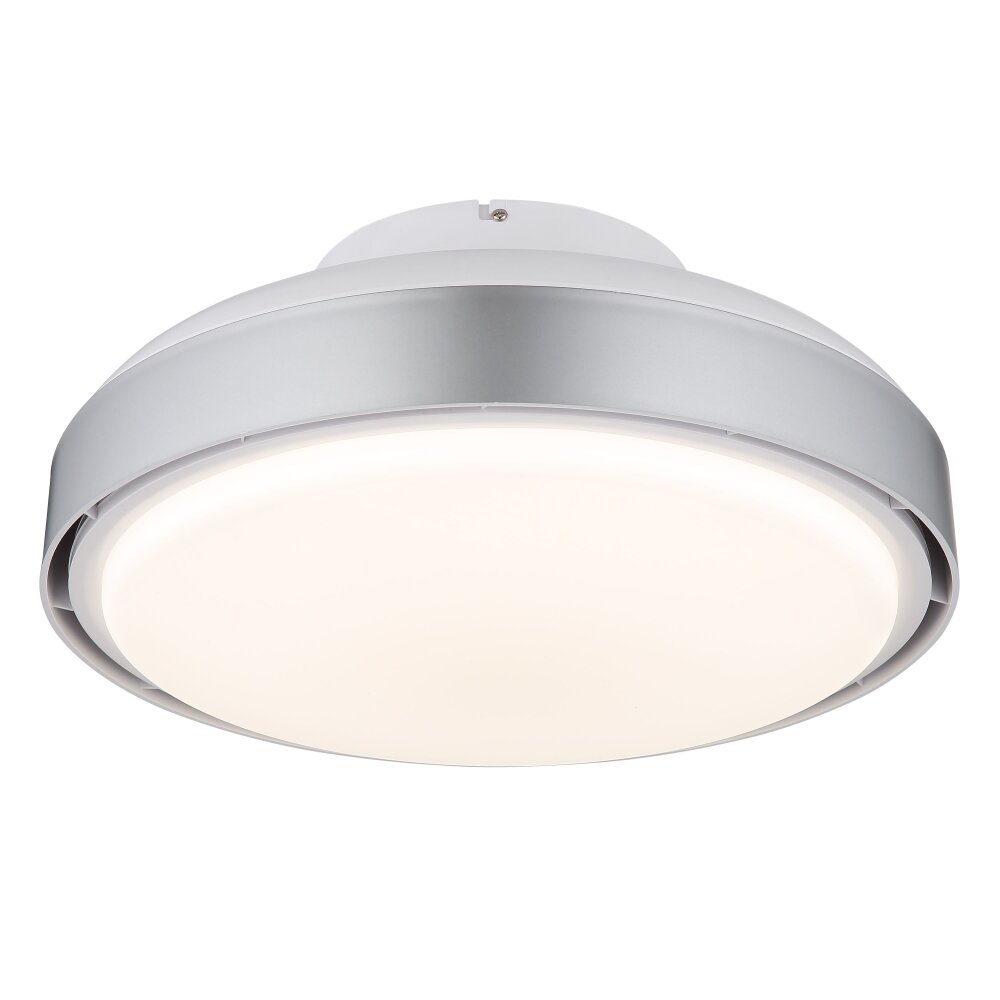 Globo Carney Deckenventilator LED Weiß, 1-flammig, Fernbedienung main product photo