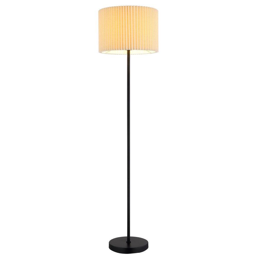 Globo Page Stehleuchte Schwarz, 1-flammig main product photo