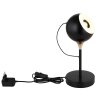 Globo Donovan Tischleuchte LED Chrom, Schwarz, 1-flammig