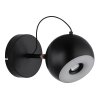 Globo Donovan Wandleuchte LED Chrom, Schwarz, 1-flammig