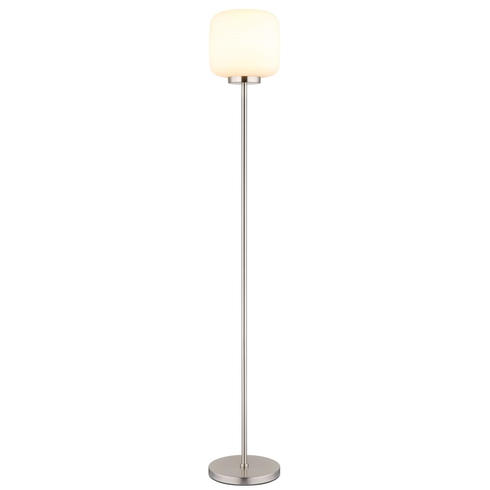 Globo Kladora Stehleuchte Nickel-Matt, 1-flammig main product photo
