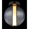 Globo Lacy Deckenleuchte LED Schwarz, 1-flammig