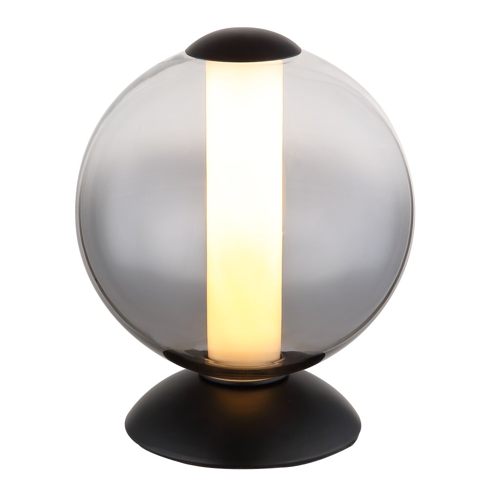 Globo Lacy Tischleuchte LED Schwarz, 1-flammig main product photo