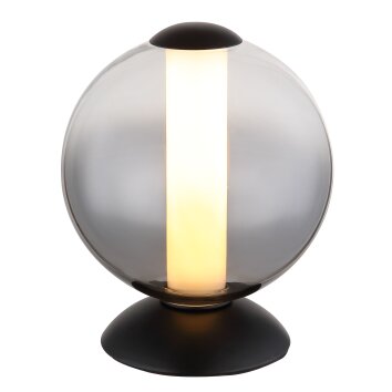 Globo Lacy Tischleuchte LED Schwarz, 1-flammig
