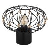 Globo Greys Tischleuchte Schwarz, 1-flammig