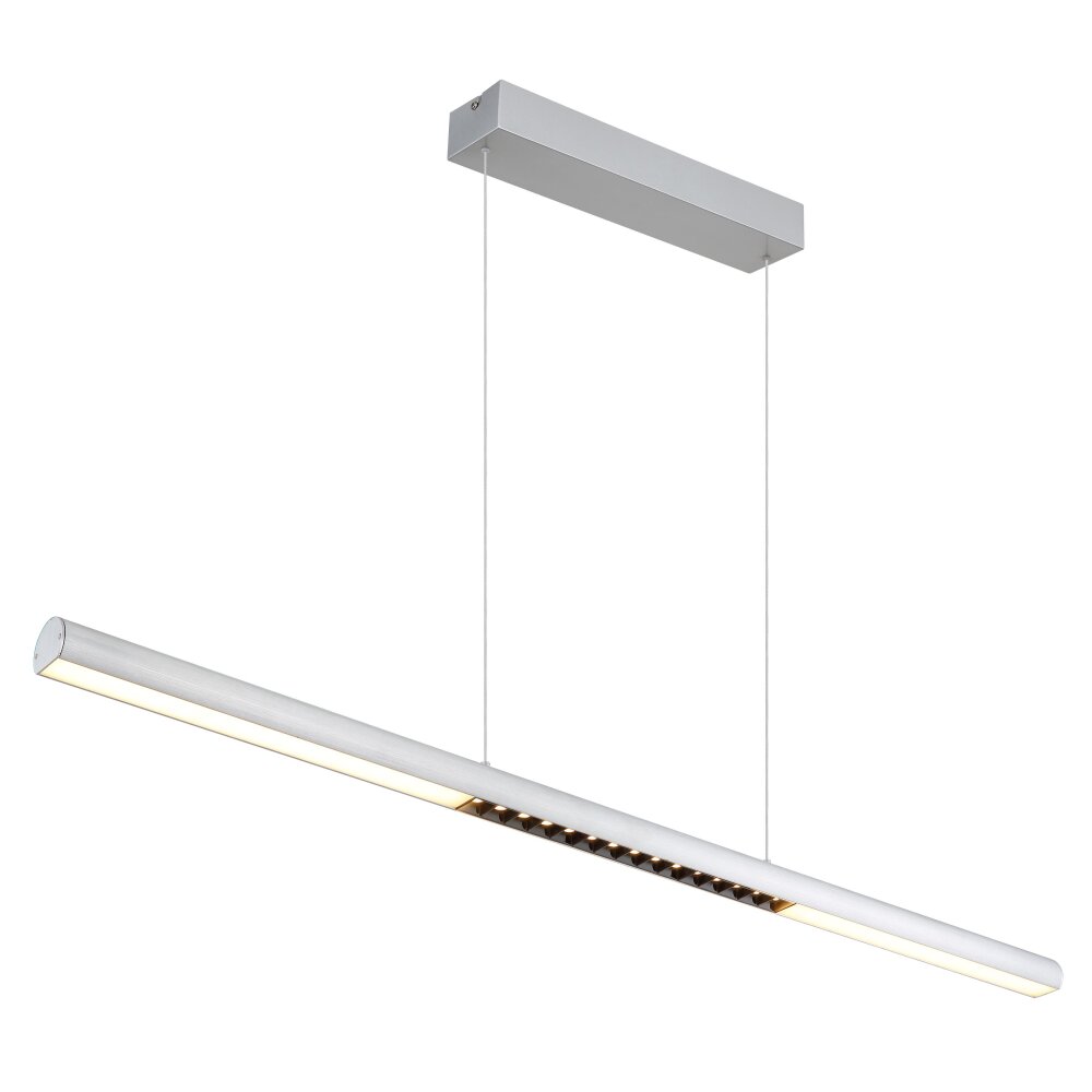 Globo Cody Hängeleuchte LED Aluminium gebürstet, Weiß, 1-flammig main product photo