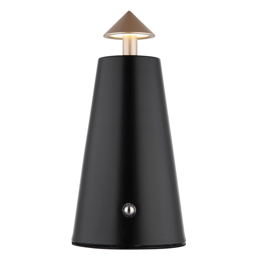 Globo Liva Tischleuchte LED Schwarz, 1-flammig main product photo