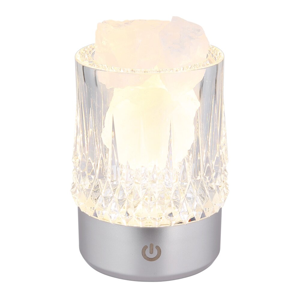 Globo Lizzy Tischleuchte LED Silber, 1-flammig main product photo