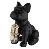 Hunde Lampe Globo Dogo Tischleuchte Schwarz, 1-flammig