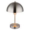 Pilzlampe Globo Atoma Tischleuchte Nickel-Matt, 1-flammig