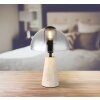 Pilzlampe Globo Lars Tischleuchte Grau, 1-flammig