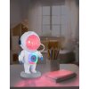 Astronauten Lampe Globo Cosmo Tischleuchte LED Blau, Grau, Weiß, 1-flammig, Farbwechsler
