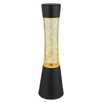 Globo Sparkle Tischleuchte LED Schwarz, 1-flammig