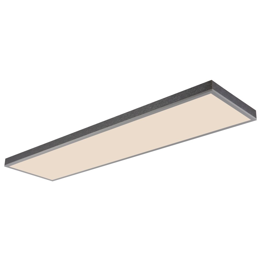 Globo Doro Deckenleuchte LED Grau, Silber, 1-flammig, Fernbedienung main product photo