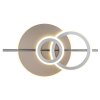 Globo Norris Deckenleuchte LED Champagner, Chrom, 1-flammig