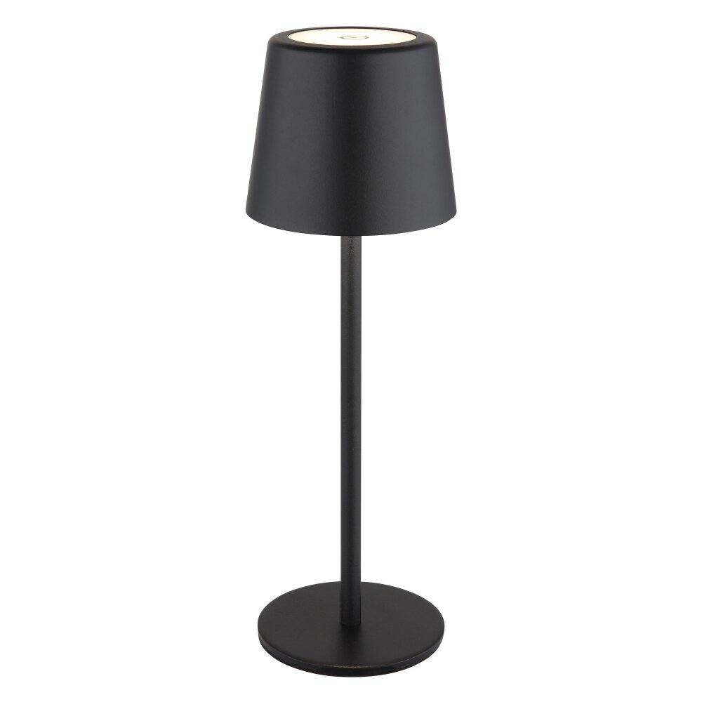 Globo Vancouver Tischleuchte LED Schwarz, 1-flammig main product photo