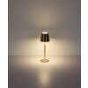 Globo Vancouver Tischleuchte LED Gold, 1-flammig