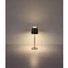 Globo Vancouver Tischleuchte LED Nickel-Matt, 1-flammig