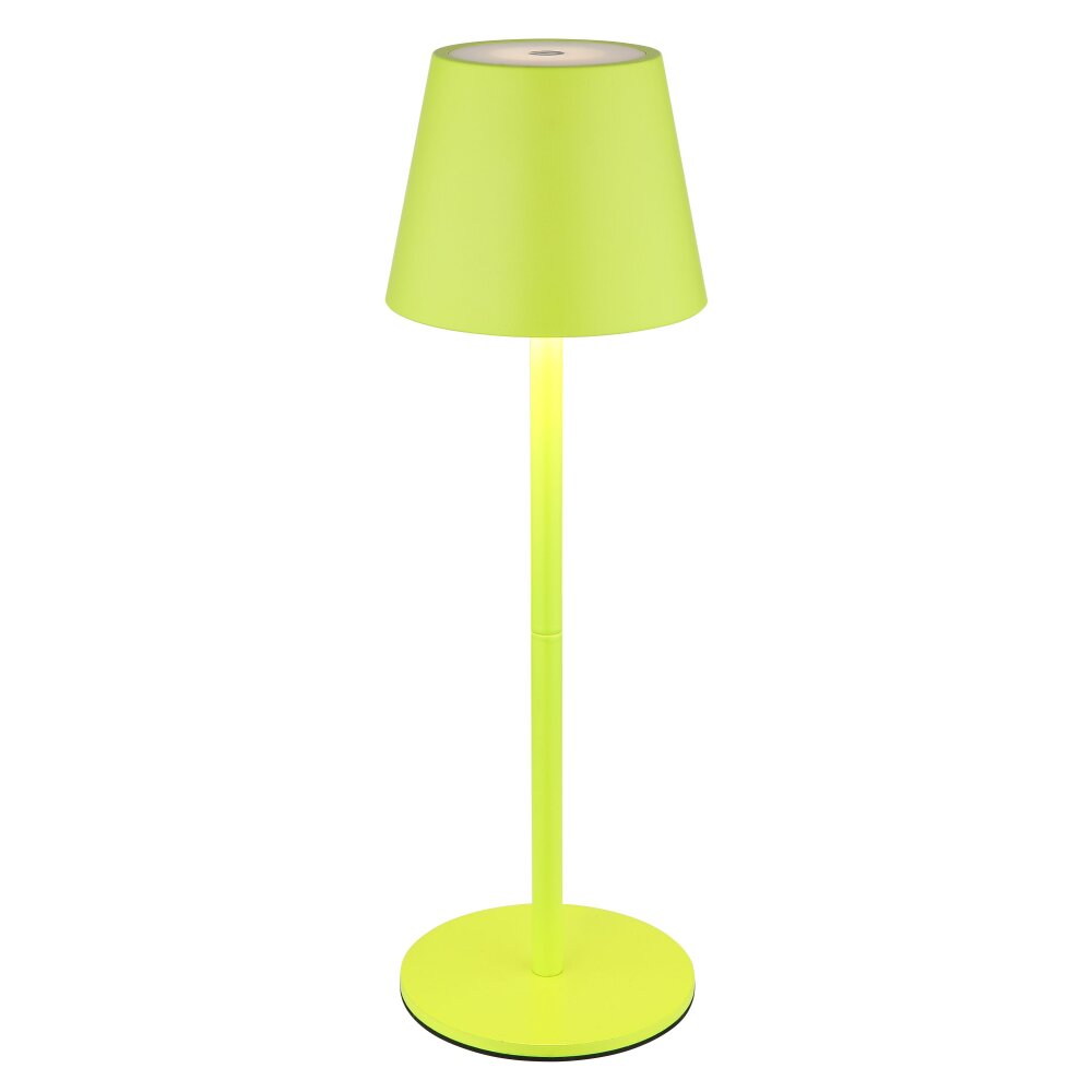 Globo Vannie Tischleuchte LED Grün, 1-flammig main product photo