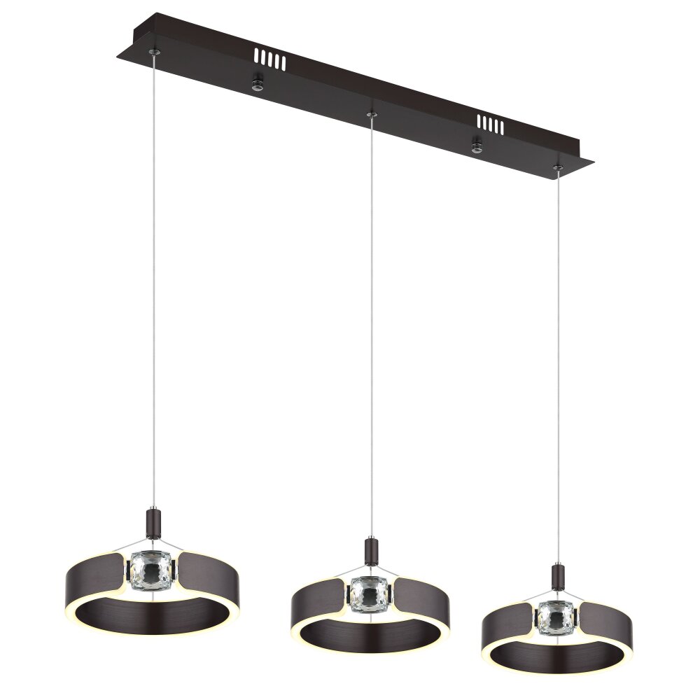 Globo Hendricks Hängeleuchte LED Bronze, 1-flammig main product photo