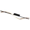 Globo Watkins Deckenleuchte LED Schwarz, 1-flammig