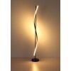 Globo Watkins Stehleuchte LED Schwarz, 1-flammig