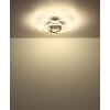 Globo Kombos Deckenleuchte LED Nickel-Matt, 1-flammig