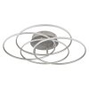 Globo Kombos Deckenleuchte LED Nickel-Matt, 1-flammig