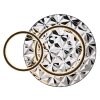 Globo Della Deckenleuchte LED Chrom, Schwarz, 1-flammig