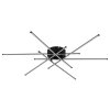 Globo Lawson Deckenleuchte LED Schwarz, 1-flammig