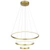 Globo Corine Hängeleuchte LED Gold, 1-flammig