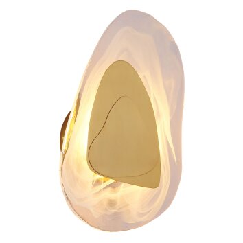 Globo Dorsey Wandleuchte LED Messing, 1-flammig