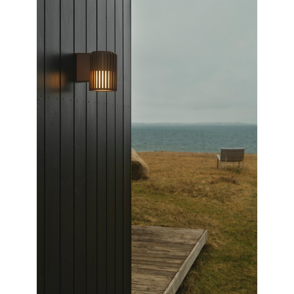 Nordlux Aludra Außenwandleuchte Braun, 1-flammig main product photo
