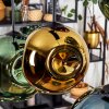 Ripoll Hängeleuchte Glas 20 cm, 25 cm Blau, Gold, Grün, Kupferfarben, 6-flammig