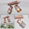 Medelim Deckenleuchte Bronze, 2-flammig