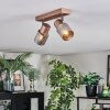 Medelim Deckenleuchte Bronze, 2-flammig