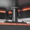 Binor Deckenleuchte LED Naturfarben, Schwarz, 1-flammig
