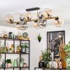 Koyoto Deckenleuchte Glas 15 cm Gold, Schwarz, 10-flammig