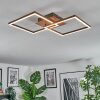 Brina Deckenleuchte LED Braun, 1-flammig