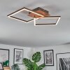 Brina Deckenleuchte LED Braun, 1-flammig