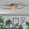 Brina Deckenleuchte LED Braun, 1-flammig
