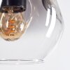 Ripoll Hängeleuchte Glas 15 cm, 20 cm Bernsteinfarben, Klar, Rauchfarben, 6-flammig