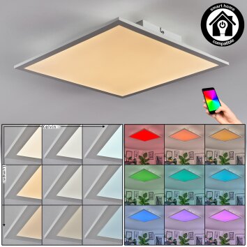 Orain Deckenpanel LED Weiß, 1-flammig, Farbwechsler