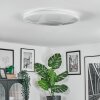 Peran Deckenleuchte LED Weiß, 1-flammig