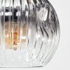 Koyoto Deckenleuchte Glas 15 cm Bernsteinfarben, Klar, Rauchfarben, 8-flammig