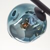 Ripoll Deckenleuchte Glas 15 cm Blau, Chrom, Gold, Grün, Kupferfarben, Rauchfarben, 5-flammig